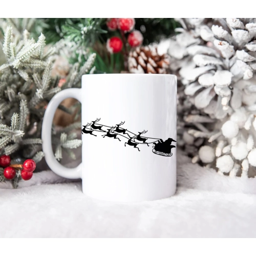 SUPER ŚWIĄTECZNY KUBEK PREZENT 330ml RENIFER