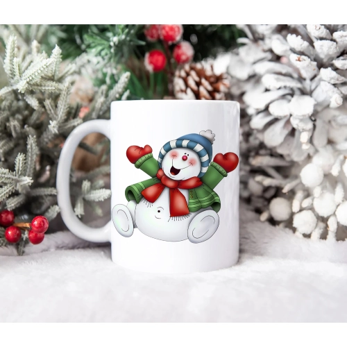 SUPER ŚWIĄTECZNY KUBEK PREZENT 330ml BAŁWAN