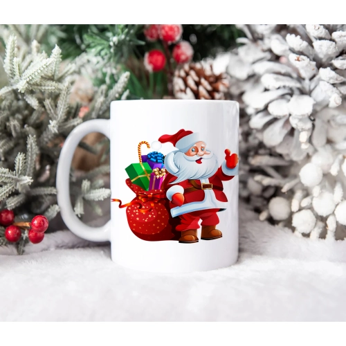 SUPER ŚWIĄTECZNY KUBEK PREZENT 330ml MIKOŁAJ