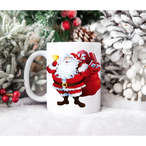 SUPER ŚWIĄTECZNY KUBEK PREZENT 330ml MIKOŁAJ