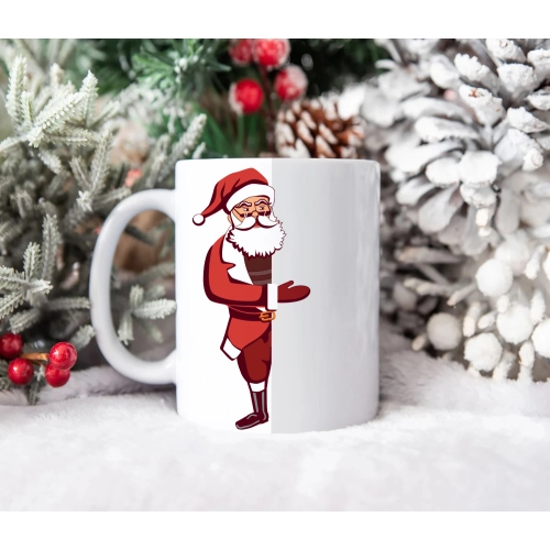 ŚWIĄTECZNY KUBEK 330ml PREZENT ŚWIĘTA POD CHOINKĘ