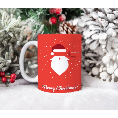 ŚWIĄTECZNY KUBEK 330ml PREZENT ŚWIĘTA POD CHOINKĘ