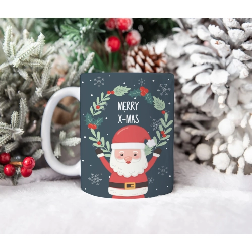 ŚWIĄTECZNY KUBEK 330ml PREZENT ŚWIĘTA POD CHOINKĘ