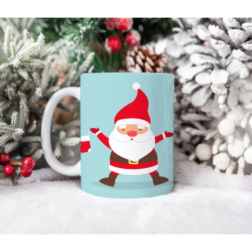 ŚWIĄTECZNY KUBEK 330ml PREZENT ŚWIĘTA POD CHOINKĘ