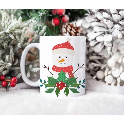 ŚWIĄTECZNY KUBEK 330ml PREZENT ŚWIĘTA POD CHOINKĘ