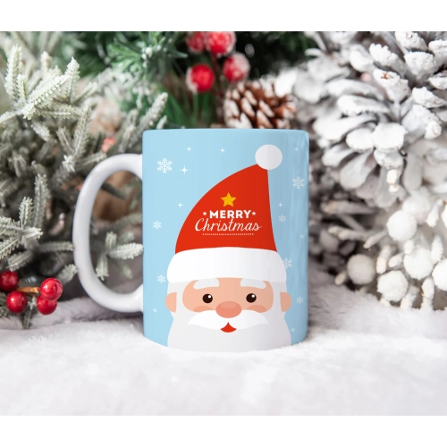 ŚWIĄTECZNY KUBEK 330ml PREZENT ŚWIĘTA POD CHOINKĘ