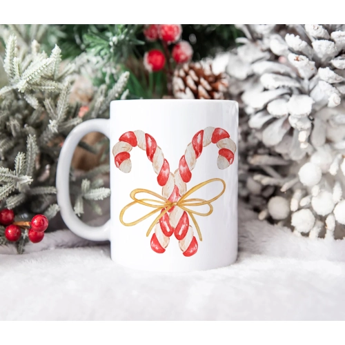 ŚWIĄTECZNY KUBEK 330ml PREZENT ŚWIĘTA POD CHOINKĘ