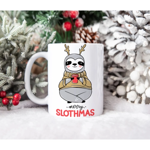 ŚWIĄTECZNY KUBEK 330ml PREZENT ŚWIĘTA POD CHOINKĘ