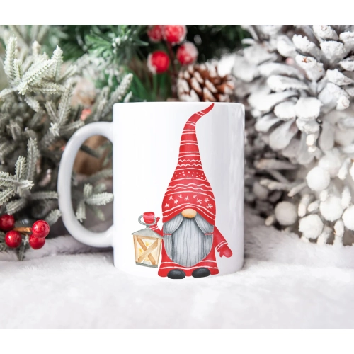 ŚWIĄTECZNY KUBEK 330ml PREZENT ŚWIĘTA POD CHOINKĘ