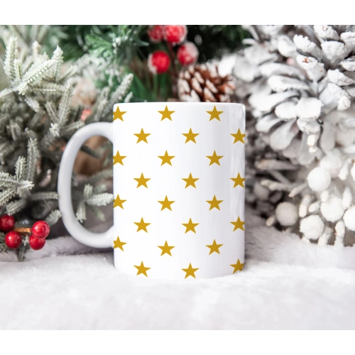 ŚWIĄTECZNY KUBEK 330ml PREZENT ŚWIĘTA POD CHOINKĘ