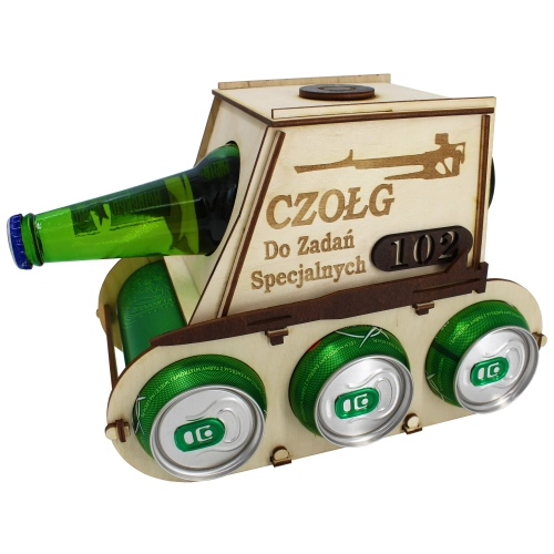 CZOŁG DO ZADAŃ SPECJALNYCH PIWO ALKOHOL SKRZYNKA