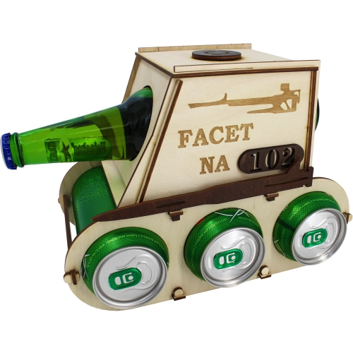 CZOŁG PIWO ALKOHOL SKRZYNKA PREZENT FACET NA 102