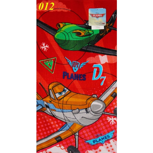 RĘCZNIK DZIECIĘCY 65X35cm LICENCJONOWANY KĄPIELOWY DO PRZEDSZKOLA SAMOLOTY