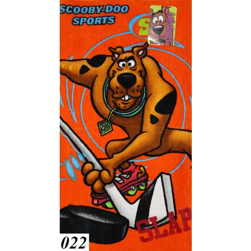 RĘCZNIK DZIECIĘCY 65X35cm LICENCJONOWANY KĄPIELOWY DO PRZEDSZKOLA SCOOBY DOO