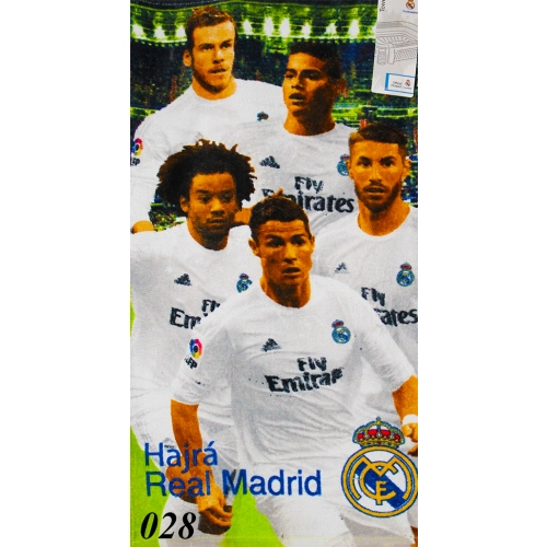 RĘCZNIK DZIECIĘCY 65X35cm LICENCJONOWANY KĄPIELOWY DO PRZEDSZKOLA REAL MADRYT