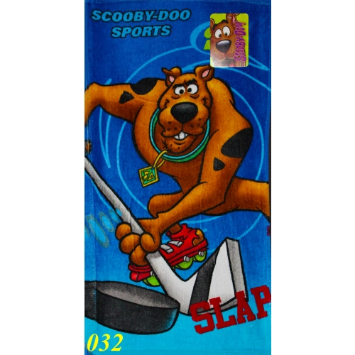 RĘCZNIK DZIECIĘCY 65X35cm LICENCJONOWANY KĄPIELOWY DO PRZEDSZKOLA SCOOBY DOO