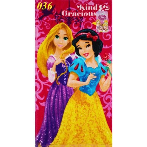 RĘCZNIK DZIECIĘCY 65X35cm LICENCJONOWANY KĄPIELOWY DO PRZEDSZKOLA KSIĘŻNICZKI