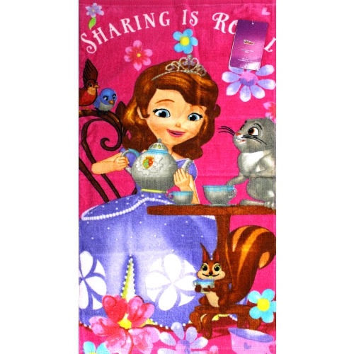 RĘCZNIK DZIECIĘCY 65X35cm LICENCJONOWANY KĄPIELOWY DO PRZEDSZKOLA ZOSIA