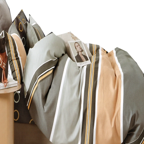 DWUSTRONNA POŚCIEL FLANELA 2 POSZEWKI 70x80 KOMPLET 150x200 + PRZEŚCIERADŁO