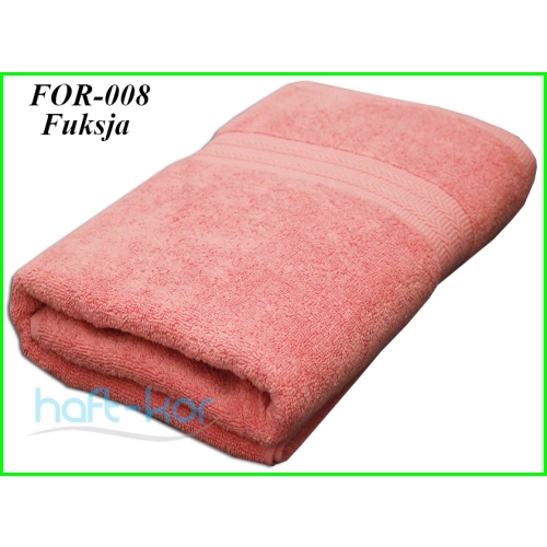 GRUBY RĘCZNIK KĄPIELOWY 30x50cm 550g/m2 PREMIUM CHŁONNY JASNY FIOLET