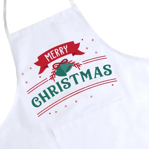 FARTUCH KUCHENNY ŚWIĄTECZNY PREZENT Z NADRUKIEM