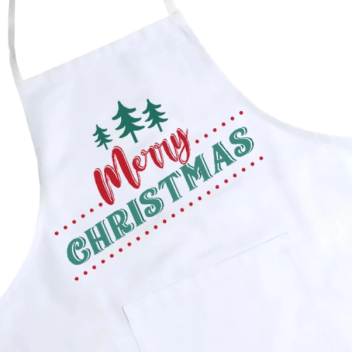 FARTUCH KUCHENNY ŚWIĄTECZNY PREZENT Z NADRUKIEM