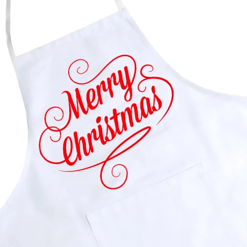 FARTUCH KUCHENNY ŚWIĄTECZNY PREZENT Z NADRUKIEM