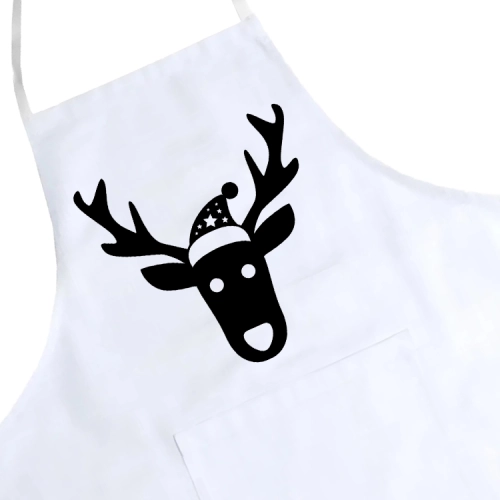 FARTUCH KUCHENNY ŚWIĄTECZNY PREZENT RENIFER