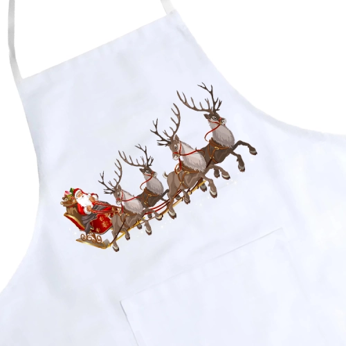 FARTUCH KUCHENNY ŚWIĄTECZNY PREZENT RENIFER