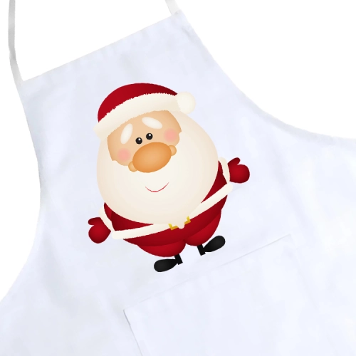 FARTUCH KUCHENNY ŚWIĄTECZNY PREZENT MIKOŁAJ