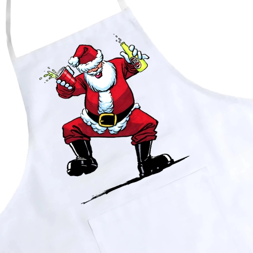 FARTUCH KUCHENNY ŚWIĄTECZNY PREZENT MIKOŁAJ