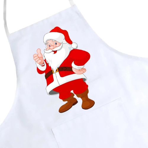 FARTUCH KUCHENNY ŚWIĄTECZNY PREZENT MIKOŁAJ