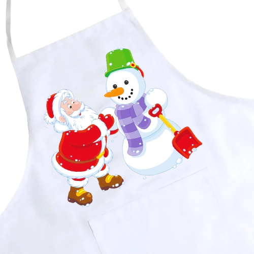 FARTUCH KUCHENNY ŚWIĄTECZNY PREZENT MIKOŁAJ