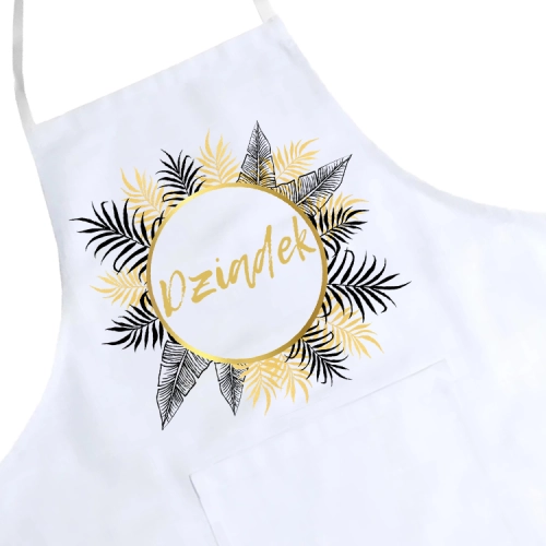 FARTUCH KUCHENNY Z NADRUKIEM PREZENT DZIEŃ DZIADKA