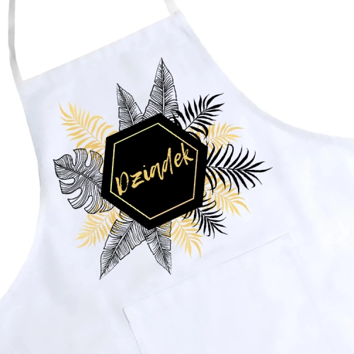 FARTUCH KUCHENNY Z NADRUKIEM PREZENT DZIEŃ DZIADKA