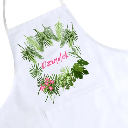 FARTUCH KUCHENNY Z NADRUKIEM PREZENT DZIEŃ DZIADKA