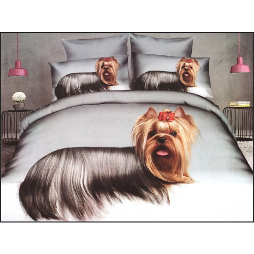 KOMPLET POŚCIELI DWUSTRONNA POŚCIEL 140x200 +2 POSZEWKI + PRZEŚCIERADŁO