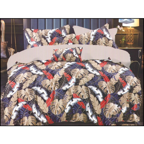 KOMPLET POŚCIELI 3D SATYNA BAWEŁNIANA 2 POSZEWKI 70X80 POSZWA