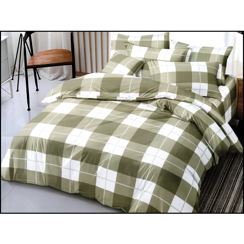 KOMPLET POŚCIELI DWUSTRONNA POŚCIEL 140x200 +2 POSZEWKI + PRZEŚCIERADŁO