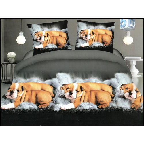 KOMPLET POŚCIELI SATYNA BAWEŁNIANA Z PRZEŚCIERADŁEM POSZWA