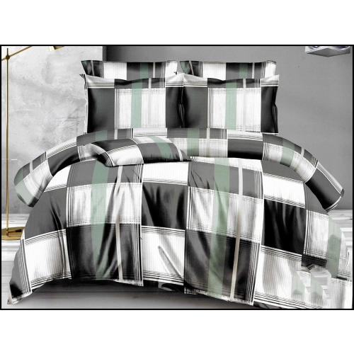 KOMPLET POŚCIELI 3D SATYNA BAWEŁNIANA 2 POSZEWKI 70X80 POSZWA