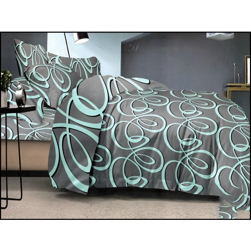 POŚCIEL 3D SATYNA BAWEŁNIANA 3cz.