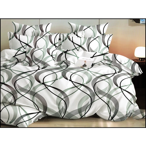 KOMPLET POŚCIELI 3D SATYNA BAWEŁNIANA 2 POSZEWKI 70X80 POSZWA