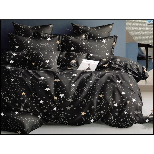 KOMPLET POŚCIELI DWUSTRONNA POŚCIEL 180x200 +2 POSZEWKI SATYNA BAWEŁNIANA