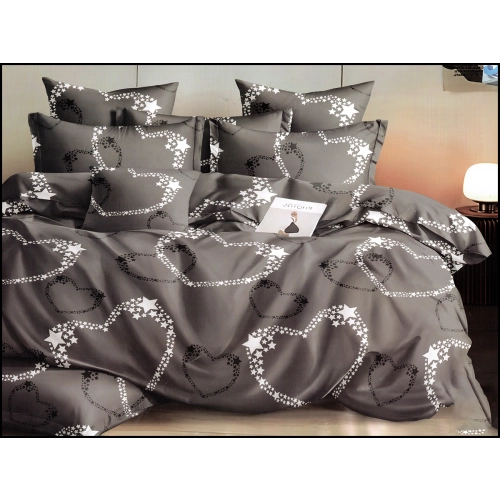 POŚCIEL 3D SATYNA BAWEŁNIANA 4cz.