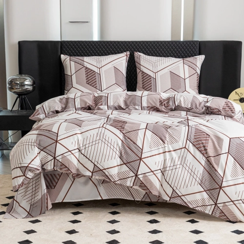 KOMPLET POŚCIELI 3D SATYNA BAWEŁNIANA 2 POSZEWKI 70X80 POSZWA