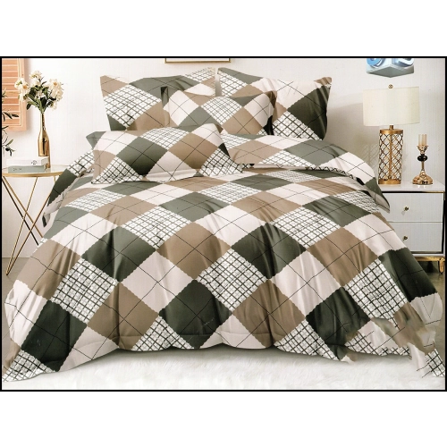 KOMPLET POŚCIELI SATYNA BAWEŁNIANA Z PRZEŚCIERADŁEM POSZWA