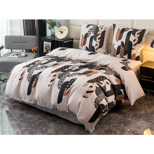 KOMPLET POŚCIELI DWUSTRONNA POŚCIEL 135x200 +2 POSZEWKI + PRZEŚCIERADŁO