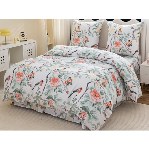 KOMPLET POŚCIELI 3D SATYNA BAWEŁNIANA 2 POSZEWKI 70X80 POSZWA