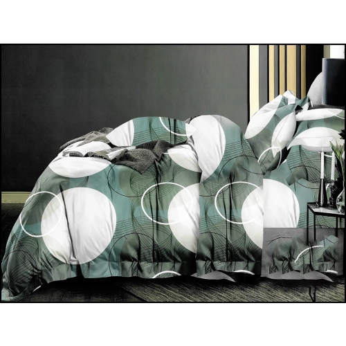 KOMPLET POŚCIELI 3D SATYNA BAWEŁNIANA 2 POSZEWKI 70X80 POSZWA